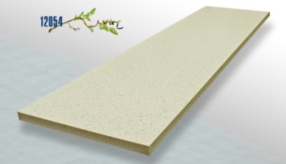 Общий вид готовой столешницы из кварцевого агломерата 12054 - Щербет