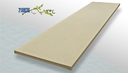 Общий вид готовой акриловой столешницы 210036 - Крем-брюле