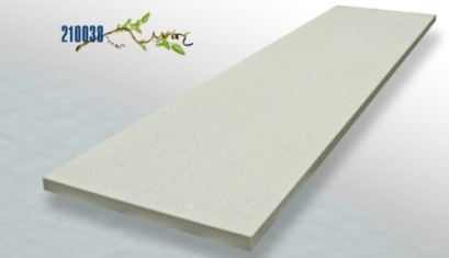 Общий вид готовой акриловой столешницы 210038 - Иней